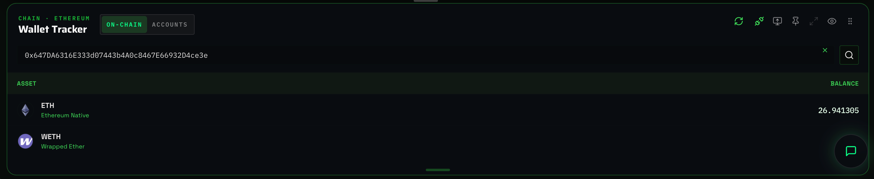 wallet tracker